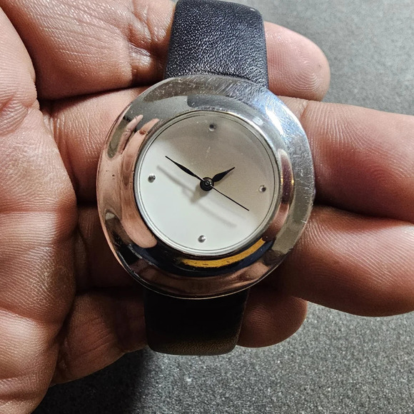 RLM STUDIO By Rober Lee Morris Sterling Silver Unisex quartz watch Working - Picture 1 of 9